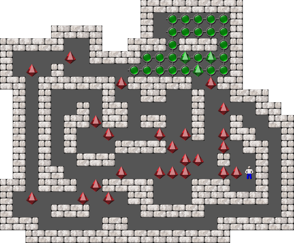 Sokoban Thinking Rabbit Arranged level 348